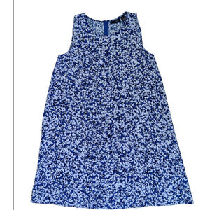 Women's Halogen Dress Size S Blue White